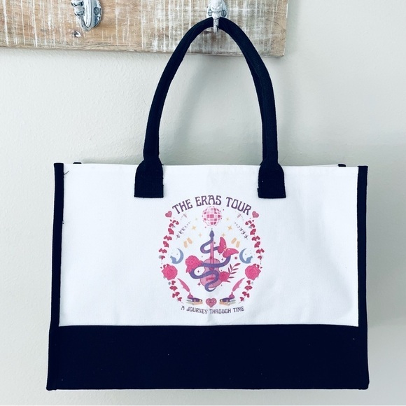 Music Era-Inspired Canvas Tote – “The Eras Tour” Vibes - Picture 2 of 7